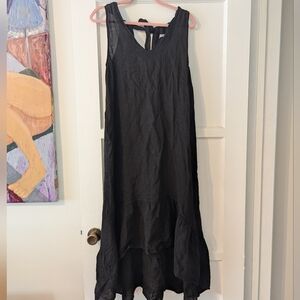 Tempo Paris | Dresses | Tempo Paris Linen Dress In Black | Poshmark Tempo Paris | Dresses | Tempo Paris Linen Dress In Black | Poshmark
